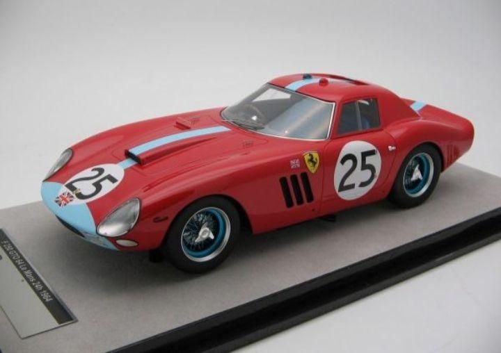 1/18 TECNOMODEL Ferrari 250 GTO 64 Le Mans 24h 1964 - 【MR BBR MakeUp  LOOKSMART D&Gなどのミニカー専門店】 ヴェルデ