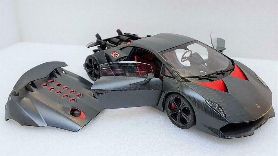 1/18 AUTOart LAMBORGHINI SESTO ELEMENTO (CARBON GREY) - 【MR