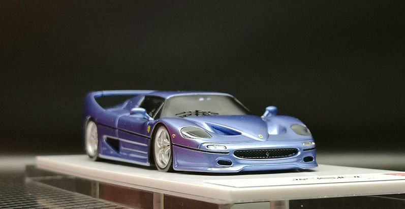 1/43 SCM MODEL Ferrari F50 Metallic Light Blue - 【MR BBR MakeUp LOOKSMART  D&Gなどのミニカー専門店】 ヴェルデ