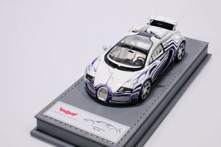 1/43 HH Bugatti Veyron L'Or Blanc Super Sports - 【MR BBR MakeUp LOOKSMART  D&Gなどのミニカー専門店】 ヴェルデ