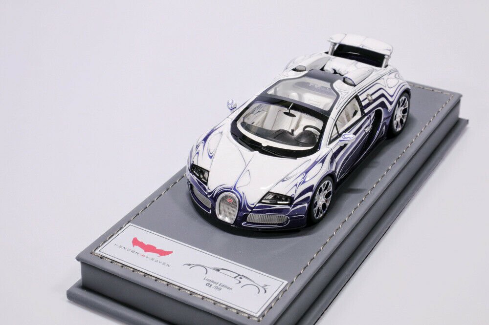1/43 HH Bugatti Veyron L'Or Blanc Super Sports - 【MR BBR ...