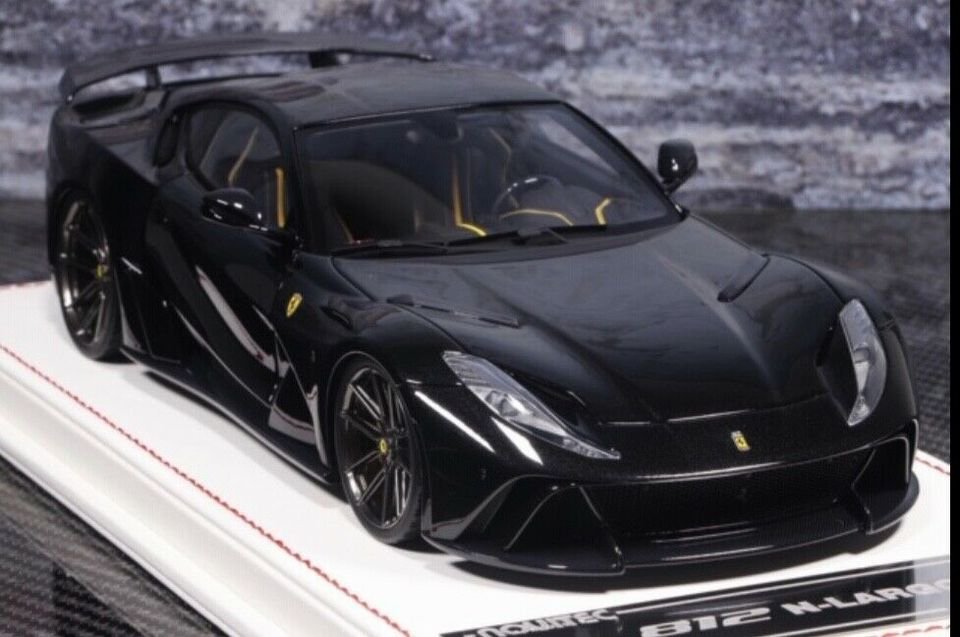 1/18 D&G FERRARI NOVITEC 812 N-LARGO NERO DAYTONA - 【MR BBR