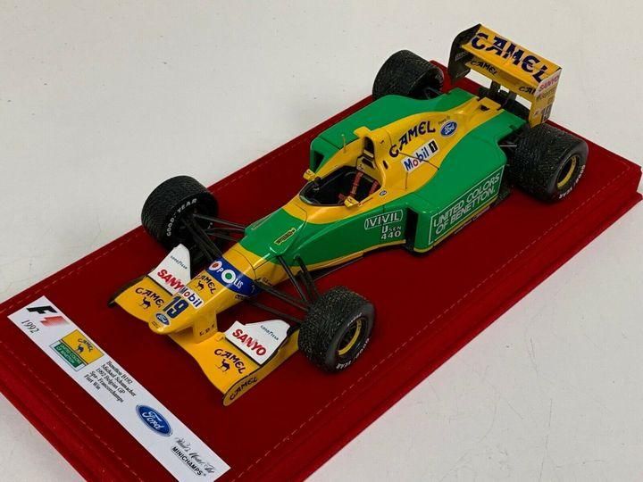 1/18 Minichamps Benetton Ford B192 with Camel Schumacher first win