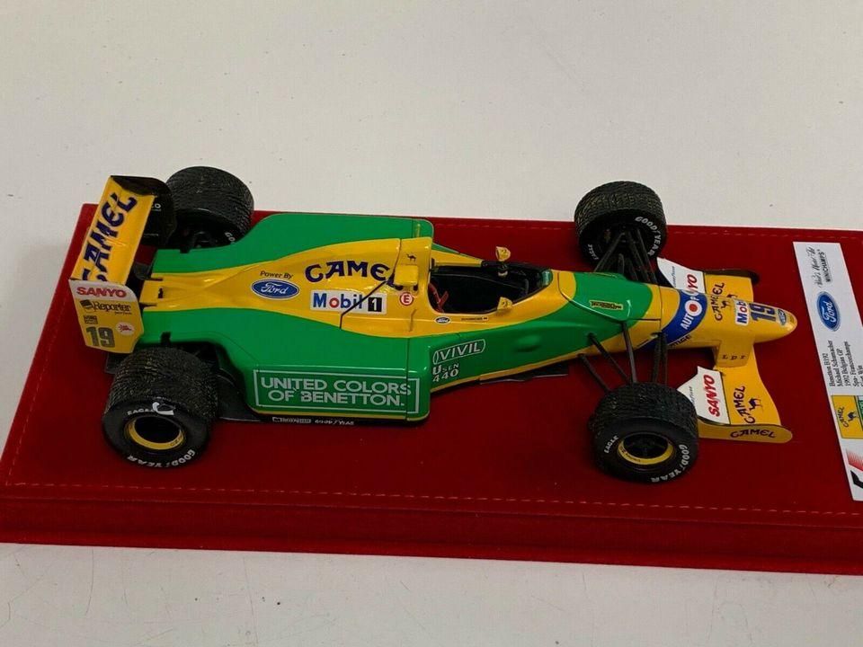 ミニカー MINICHAMPS BENETTON B192 M.SCHUMACHER Minichamps 1:18 M. Schumacher Benetton B195 #1 5th Kanada GP