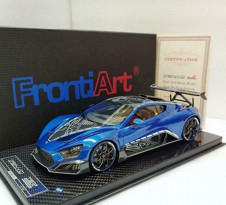 1/18 Frontiart Zenvo TSR-S Blue - 【MR BBR MakeUp LOOKSMART