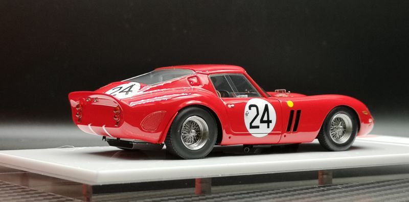 1/43 SCM MODEL FERRARI 250 GTO #4293GT 1963 lemans 1st. No.24