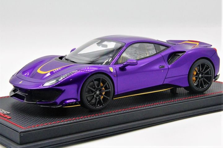 1/18 MR Ferrari 488 Pista Viola Hong Kong - 【MR BBR MakeUp ...