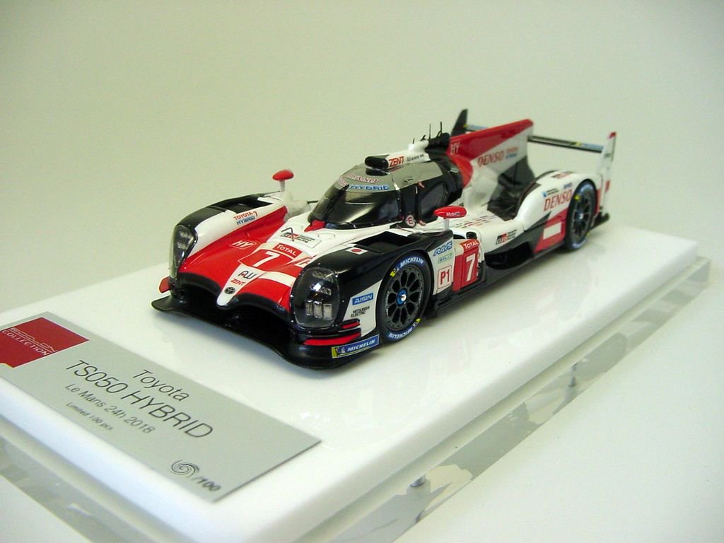 1/43 MakeUp Toyota TS050 Hybrid #7 24H Le Mans 2018, - 【MR BBR MakeUp  LOOKSMART D&Gなどのミニカー専門店】 ヴェルデ