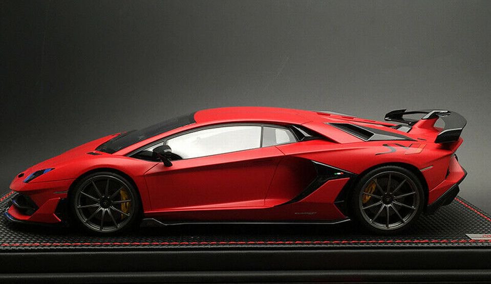 1/18 MR Lamborghini Aventador SVJ Rosso Mimir - 【MR BBR MakeUp LOOKSMART  D&Gなどのミニカー専門店】 ヴェルデ