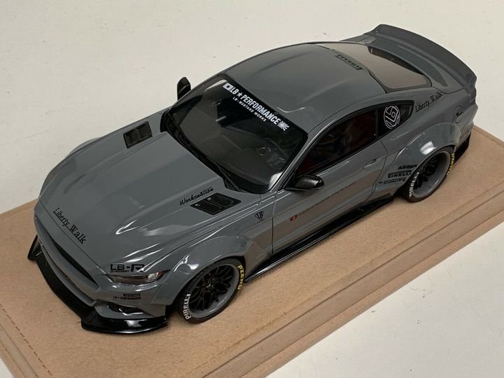 1/18 GT Spirit Ford Mustang LB Performance Grey customized - 【MR BBR MakeUp  LOOKSMART D&Gなどのミニカー専門店】 ヴェルデ