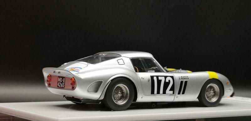 1/43 SCM MODEL FERRARI 250 GTO #4153GT 1964 lemans 1st. No