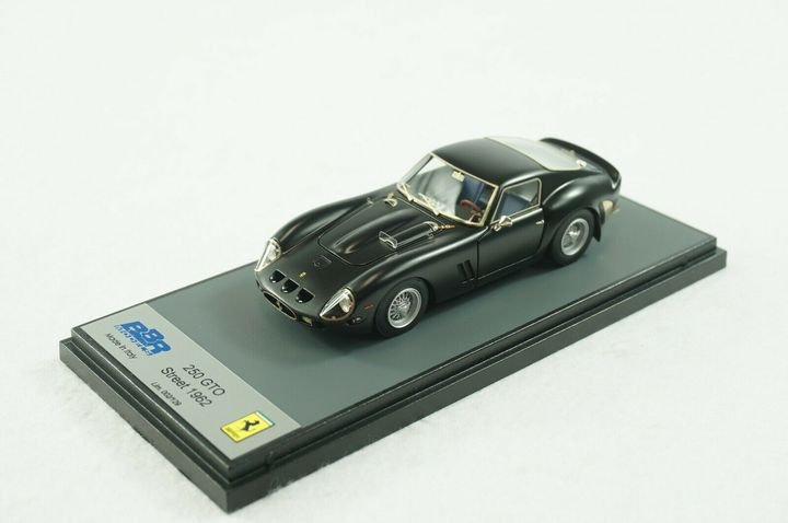 1/43 BBR FERRARI 250 GTO STREET MATT BLACK 1962 - 【MR BBR MakeUp