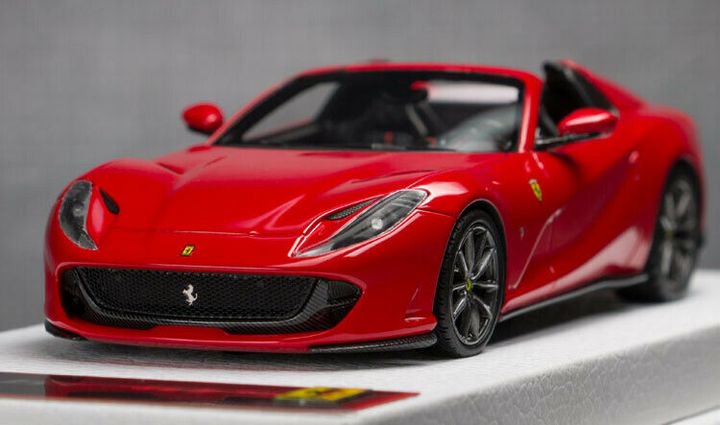 1/43 BBR Ferrari 812 GTS V12 2019 Rosso Corsa 322 - 【MR BBR MakeUp  LOOKSMART D&Gなどのミニカー専門店】 ヴェルデ