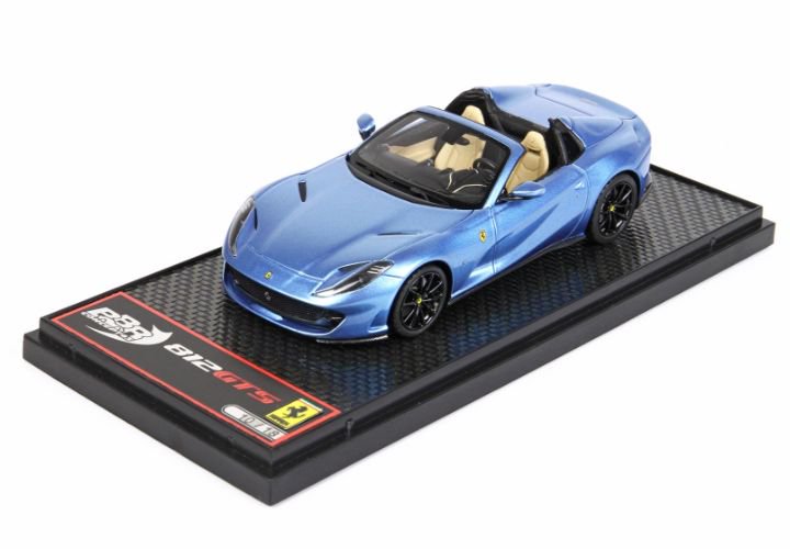 1/43 BBR Ferrari 812 GTS 2019 Azzurro California - 【MR BBR