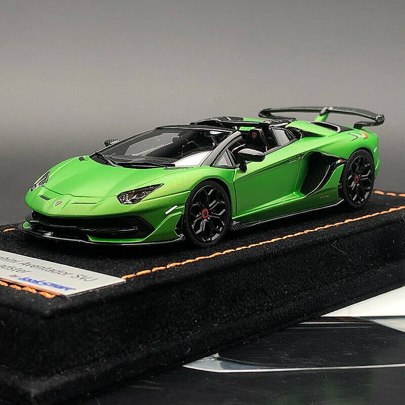 1/43 Looksmart Lamborghini Aventador SVJ Roadster Verde Alcheo Green - 【MR  BBR MakeUp LOOKSMART D&Gなどのミニカー専門店】 ヴェルデ