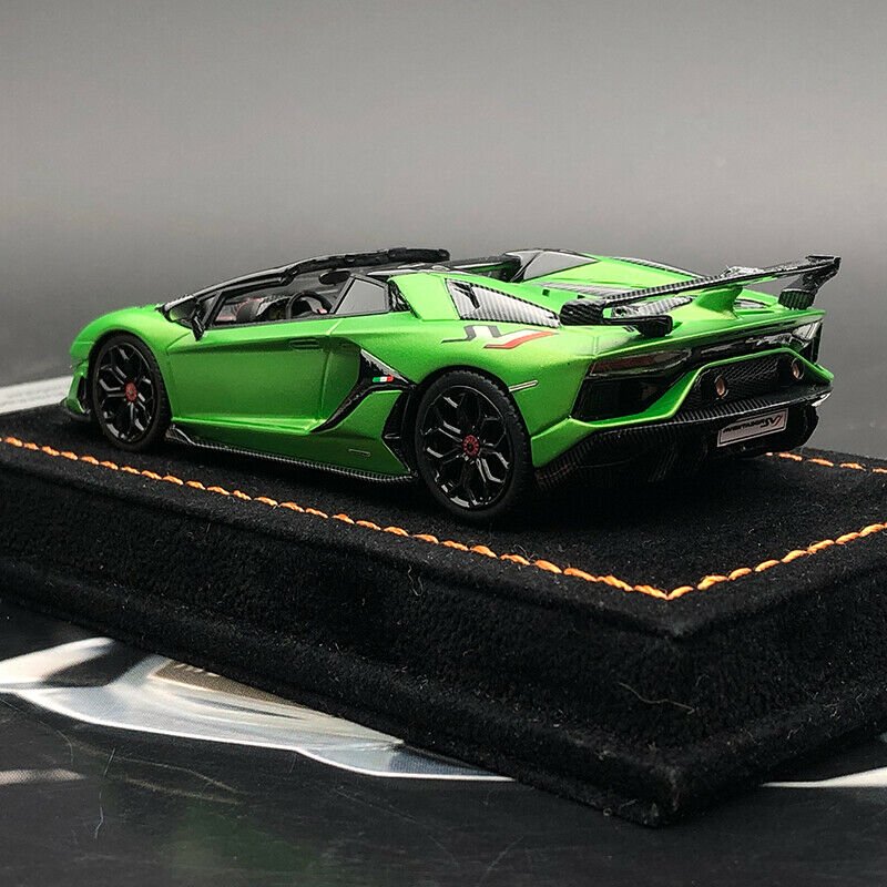 1/43 Looksmart Lamborghini Aventador SVJ Roadster Verde Alcheo Green - 【MR  BBR MakeUp LOOKSMART D&Gなどのミニカー専門店】 ヴェルデ