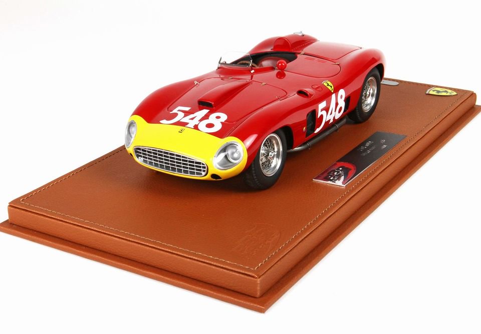 1/18 BBR Ferrari 290 MM 1956, winner Mille Miglia 1956 - 【MR BBR MakeUp  LOOKSMART D&Gなどのミニカー専門店】 ヴェルデ