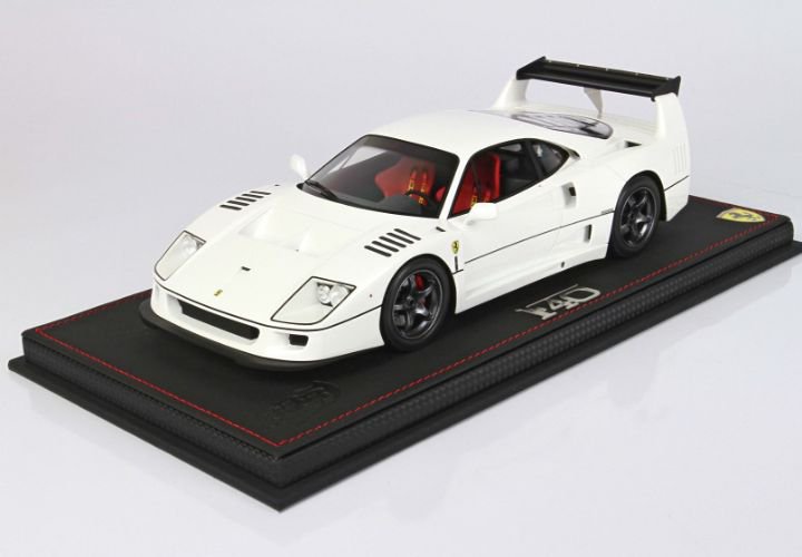 1/18 BBR Ferrari F40 LM Michelotto, white awus - 【MR BBR MakeUp LOOKSMART  D&Gなどのミニカー専門店】 ヴェルデ