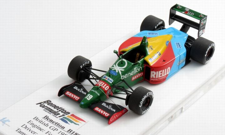 1/43 TAMEO Benetton Ford B189 British GP 1989 - 【MR BBR MakeUp