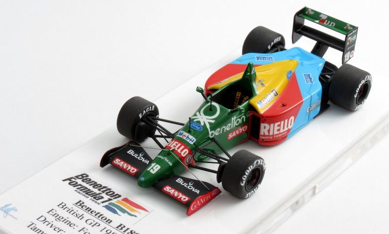 1/43 TAMEO Benetton Ford B189 British GP 1989 - 【MR BBR MakeUp LOOKSMART  D&Gなどのミニカー専門店】 ヴェルデ