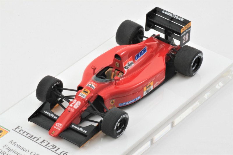 1/43 TAMEO Ferrari (F1/91) 642 Monaco GP 1991 - 【MR BBR MakeUp LOOKSMART  D&Gなどのミニカー専門店】 ヴェルデ