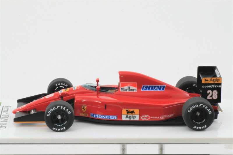 1/43 TAMEO Ferrari (F1/91) 642 Monaco GP 1991 - 【MR BBR MakeUp