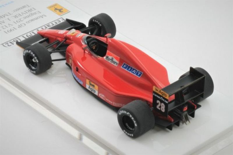 1/43 TAMEO Ferrari (F1/91) 642 Monaco GP 1991 - 【MR BBR MakeUp LOOKSMART  D&Gなどのミニカー専門店】 ヴェルデ