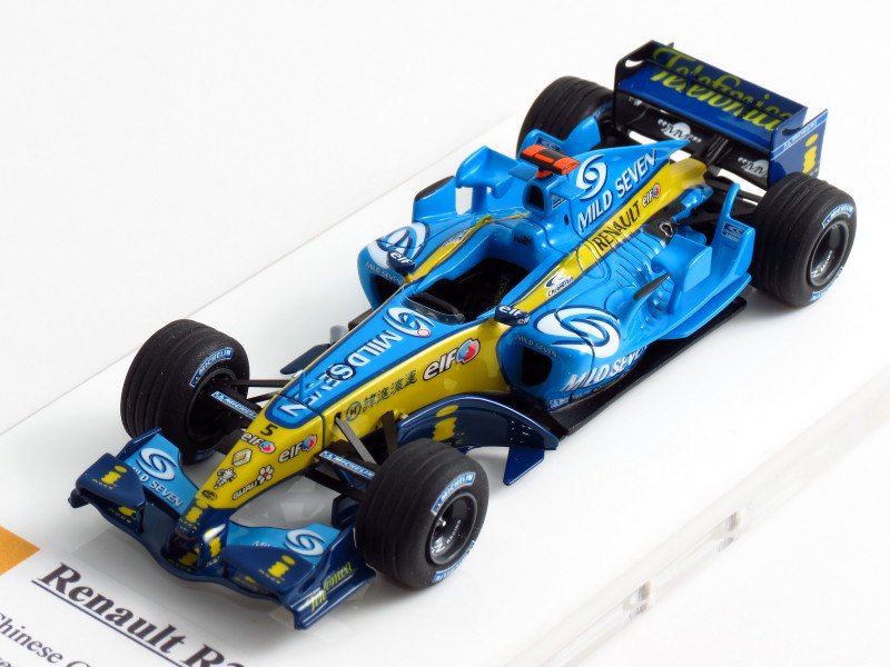 1/43 TAMEO Renault R25 China GP 2005 F. Alonso (Winner) - 【MR BBR 