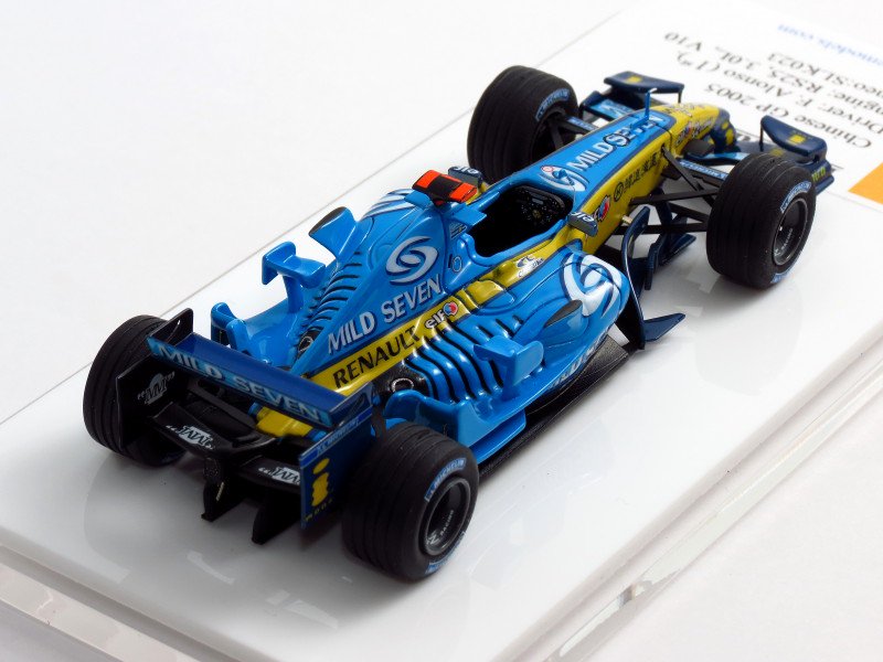 1/43 TAMEO Renault R25 China GP 2005 F. Alonso (Winner) - 【MR BBR MakeUp  LOOKSMART D&Gなどのミニカー専門店】 ヴェルデ