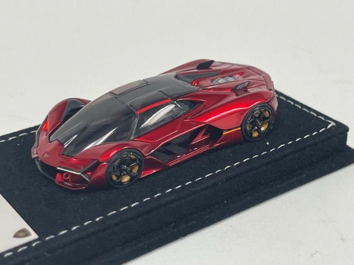 1/64 MR Lamborghini Terzo Millennio Metallic Red - 【MR BBR