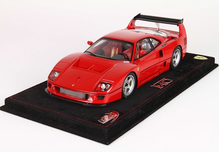 1/18 BBR Ferrari F40 LM Press version 1990 - 【MR BBR MakeUp