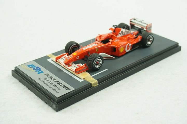 1/43 BBR FERRARI F1-2002 GP SAN MARINO M.SHUMACHER WINNER - 【MR BBR MakeUp  LOOKSMART D&Gなどのミニカー専門店】 ヴェルデ