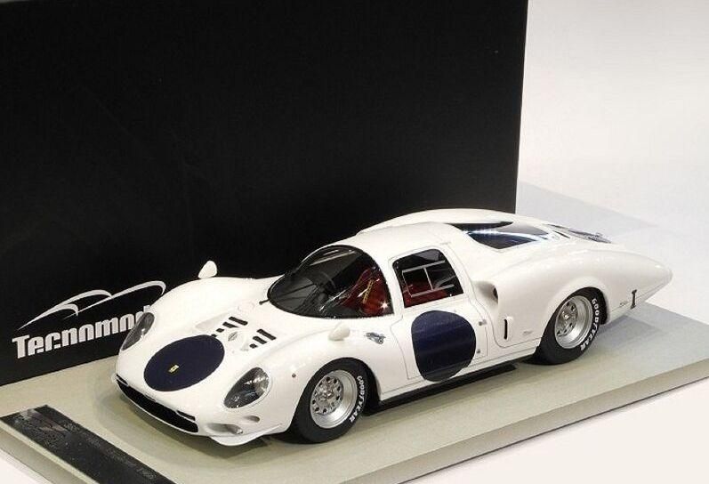 Ferrari 365 Elefante 1/18 スケール ミニカー 1/18 TECNOMODEL FERRARI 365 P2 WHITE ELEPHANT PRESS VERSION LE