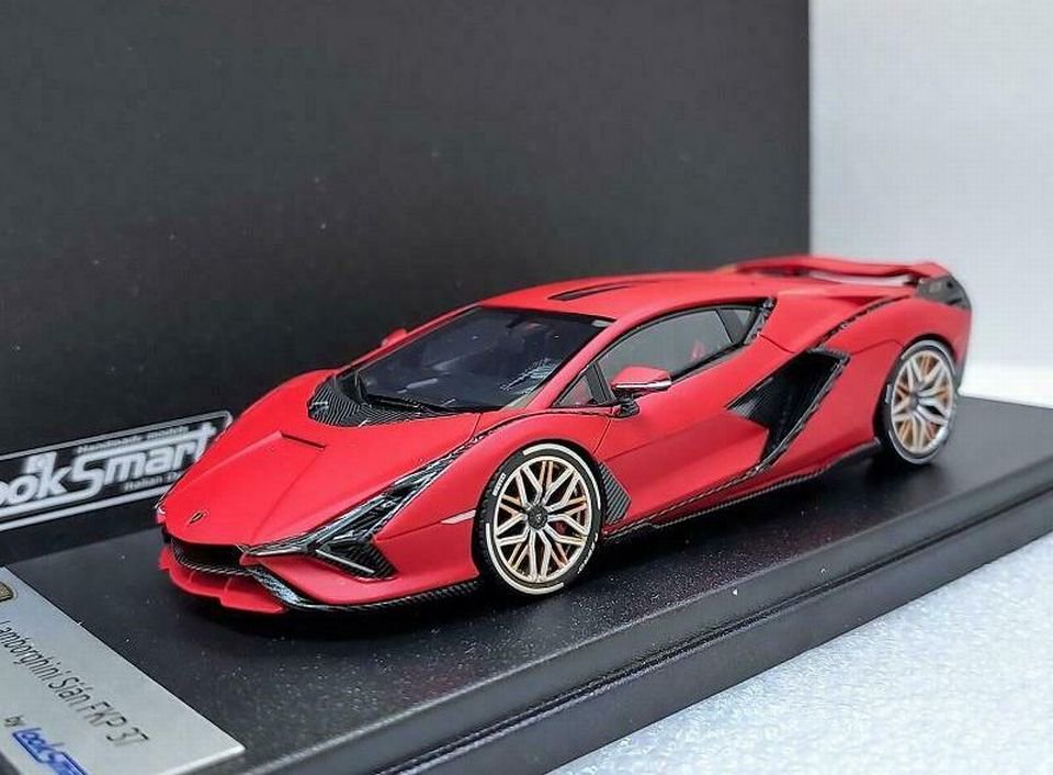 1/43 LOOKSMART Lamborghini Sian FKP 37 Rosso Mimir - 【MR BBR