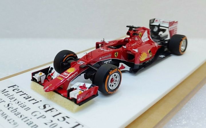 Ferrari SF15-T Malaysian GP 2015 Winner S.Vettel TAMEO KIT 1/43 - 【MR BBR  MakeUp LOOKSMART D&Gなどのミニカー専門店】 ヴェルデ