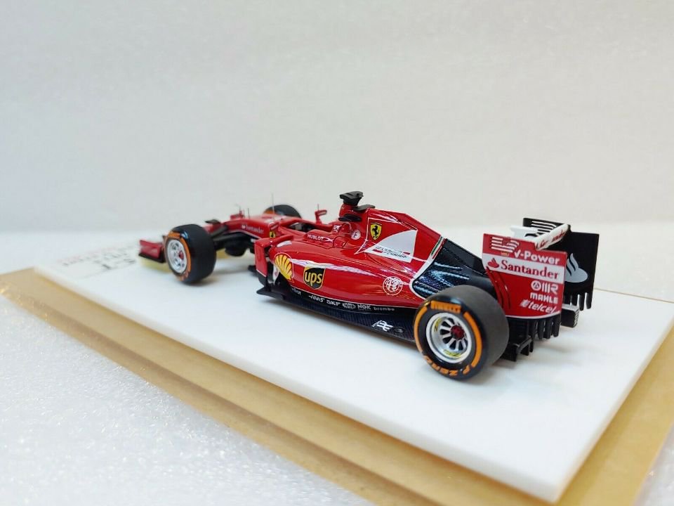 Ferrari SF15-T Malaysian GP 2015 Winner S.Vettel TAMEO KIT 1/43 - 【MR BBR  MakeUp LOOKSMART D&Gなどのミニカー専門店】 ヴェルデ