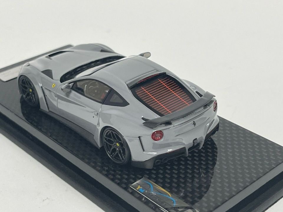 1/43 Ferrari F12 Berlinetta N-Largo Novitec Rosso Nardo Grey with a Black  Wheels. - 【MR BBR MakeUp LOOKSMART D&Gなどのミニカー専門店】 ヴェルデ