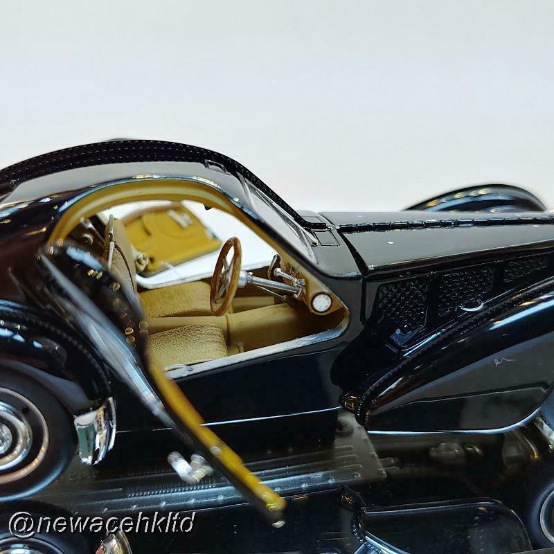 1/43 AUTOart BUGATTI 57SC ATLANTIC 1938 (BLACK/WITH DISC WHEELS