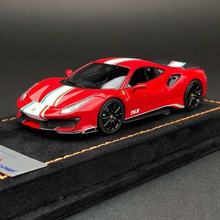 Ferrari 488pista ミニカー1/43 looksmart