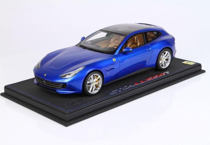 ミニカー Ferrari GTC4 Lusso PK 1/64 Scale Ferrari GTC4 Lusso White Diecast Car Model Toy