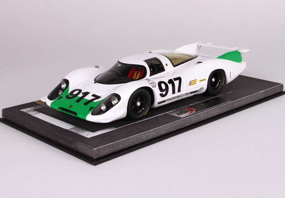 1/18 BBR Porsche 917 LH Geneve Motor Show 1969 - 【MR BBR MakeUp LOOKSMART  D&Gなどのミニカー専門店】 ヴェルデ