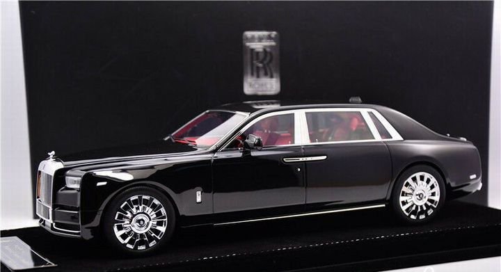 1/18 HH Model Rolls-Royce Phantom black - 【MR BBR MakeUp