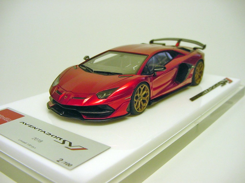 最愛 MR 1/18 MR - Bianco, 1/43 Aventador ランボルギーニ Aventador