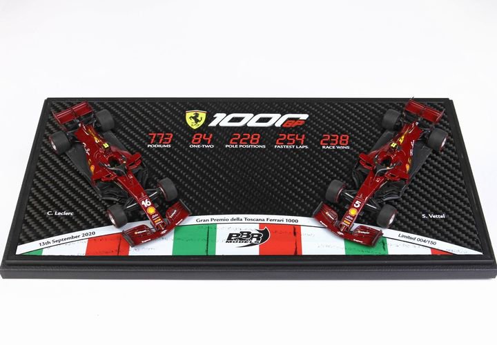 1/43 BBR Ferrari SF1000 G.P. Tuscany set with 2 model cars - 【MR