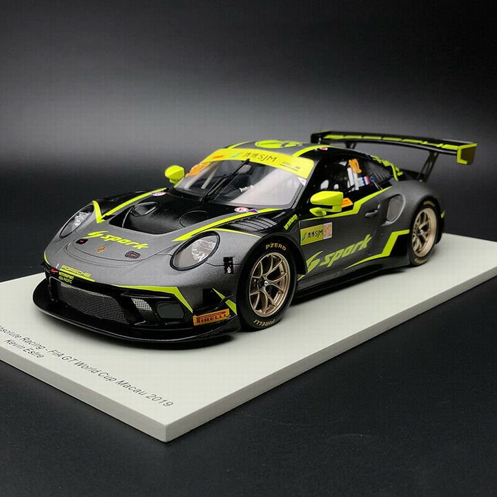 1/18 SPARK Porsche 911 GT3 R FIA GT World Cup Macau 2019 - 【MR BBR MakeUp  LOOKSMART D&Gなどのミニカー専門店】 ヴェルデ