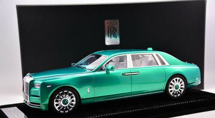 1/18 HH Model Rolls-Royce Phantom Green - 【MR BBR MakeUp