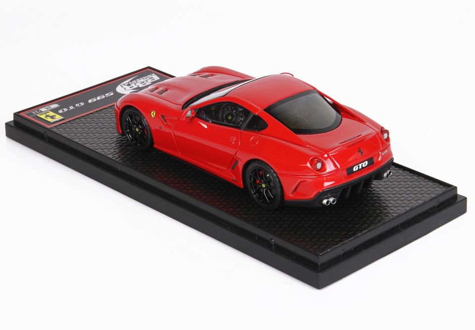 1/43 BBR Ferrari 599 GTO, red corsa 322 - 【MR BBR MakeUp LOOKSMART  D&Gなどのミニカー専門店】 ヴェルデ