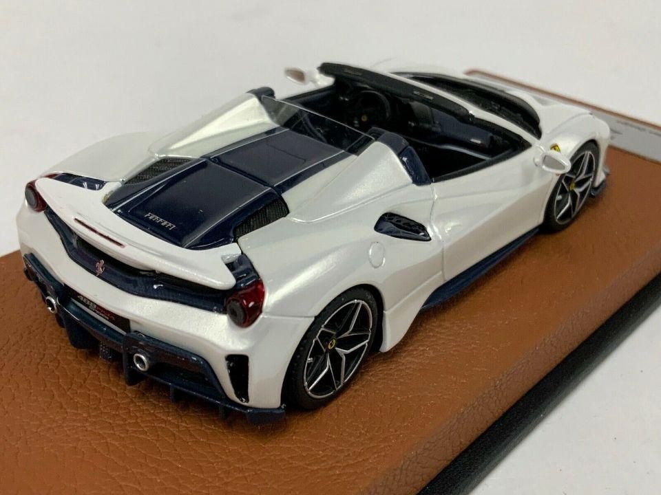 1/43 Looksmart Ferrari 488 Pista Spider Bianco Italia - 【MR