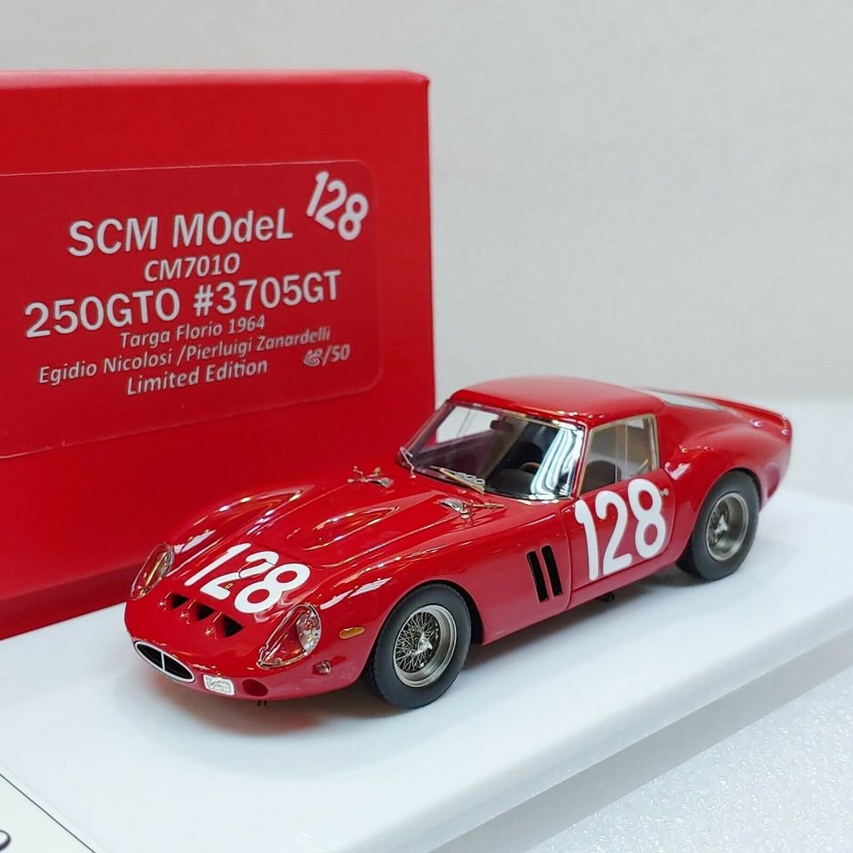 1/43 SCM MODEL Ferrari 250 GTO #3705GT Targa Florio 1964 - 【MR 