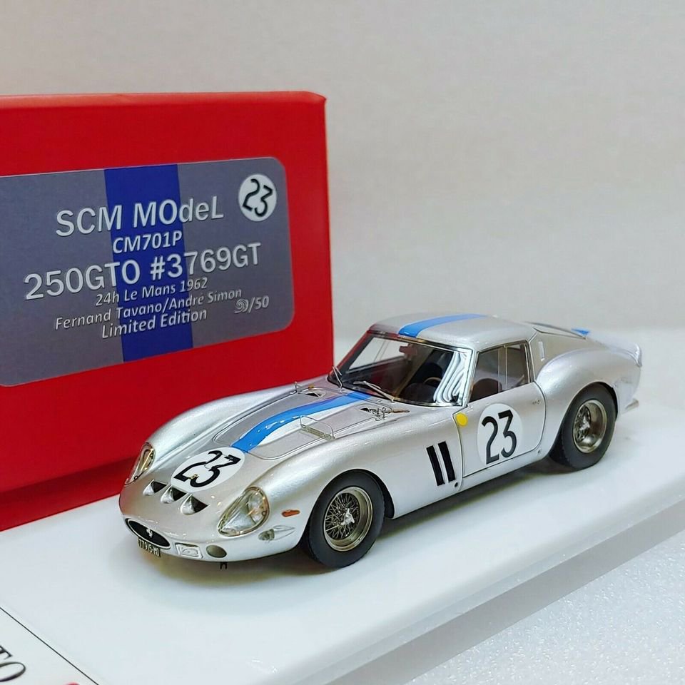 1/43 SCM MODEL Ferrari 250 GTO #3769GT 24h Le Mans 1962 #23 - 【MR